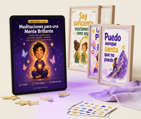 Kit Ambiente Mágico - 7 meditaciones guiadas  + 5 láminas imprimibles